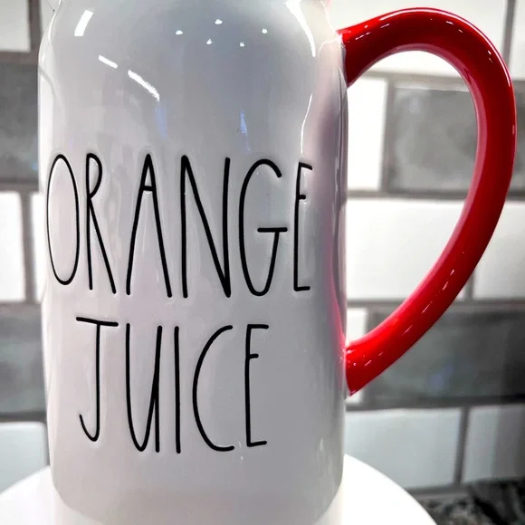 Rae Dunn. OJ pitcher - Picture 4 of 4